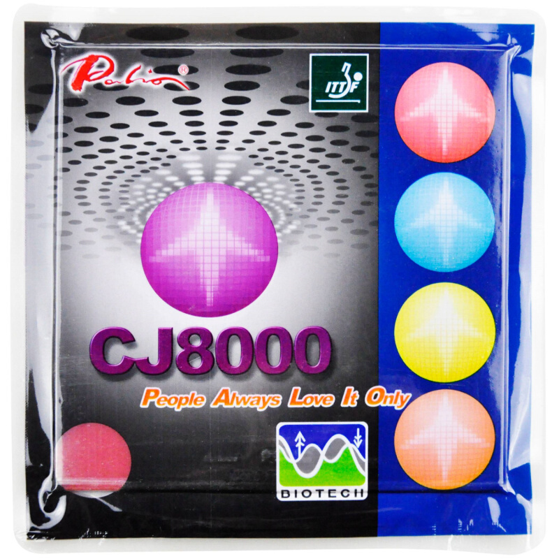 Table Tennis Grip Types - Palio CJ8000 BIOTECH Резиновая петля для