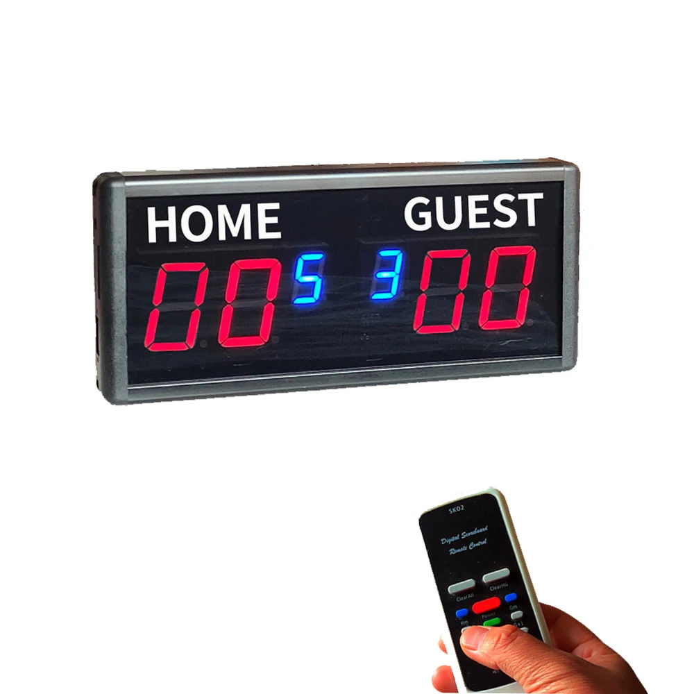 Table Tennis Scoreboard - 6-значное электронное табло с дистанционным управлением