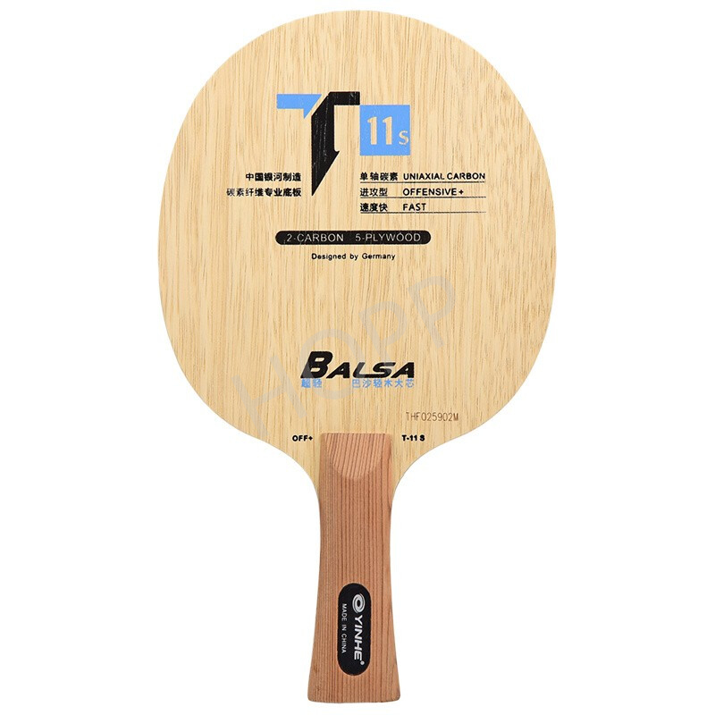 YINHE T-11 T11S (легкий карбон – обзор и цена Xiom Blade Table Tennis