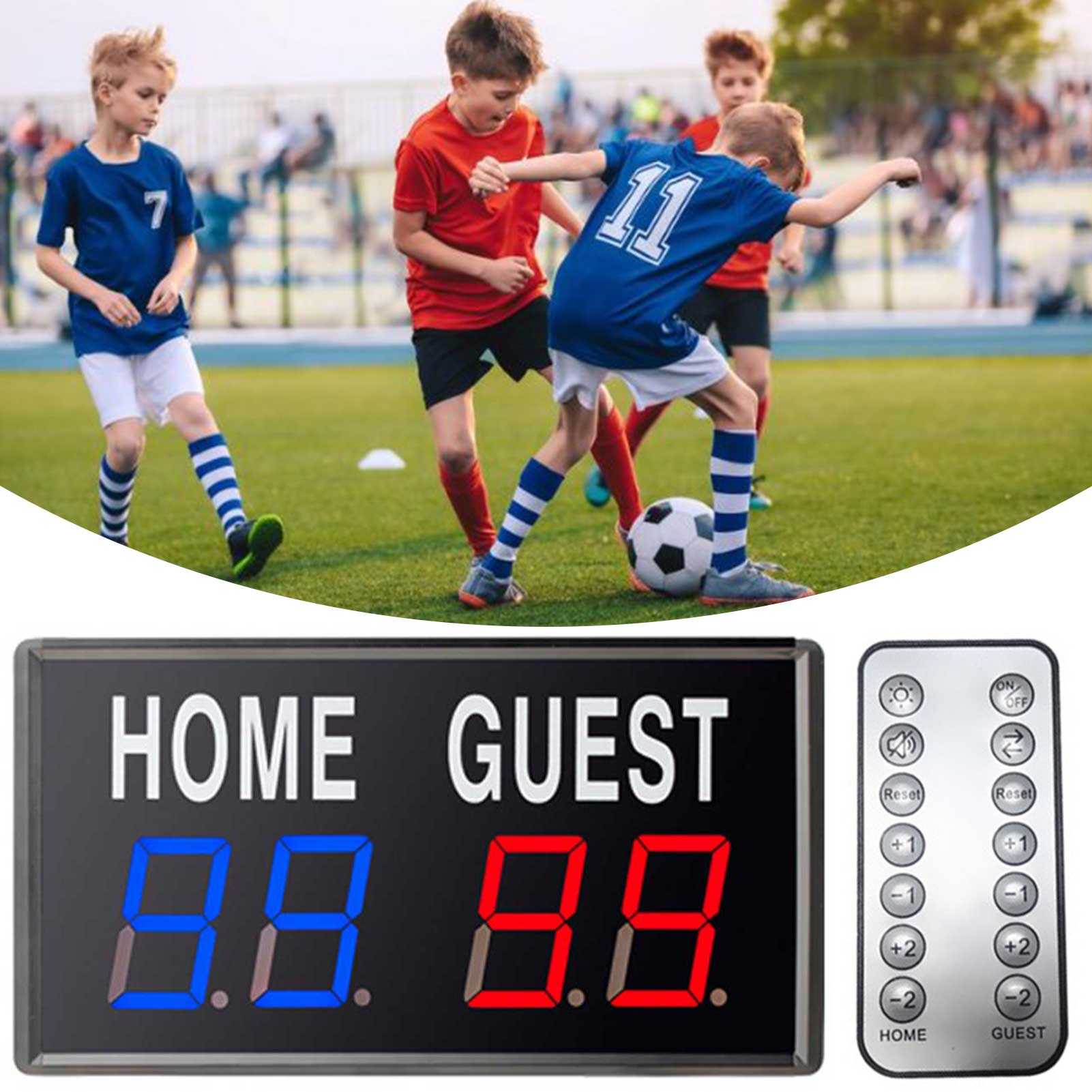 4-значное светодиодное электро – обзор и цена Table Tennis Scoreboard