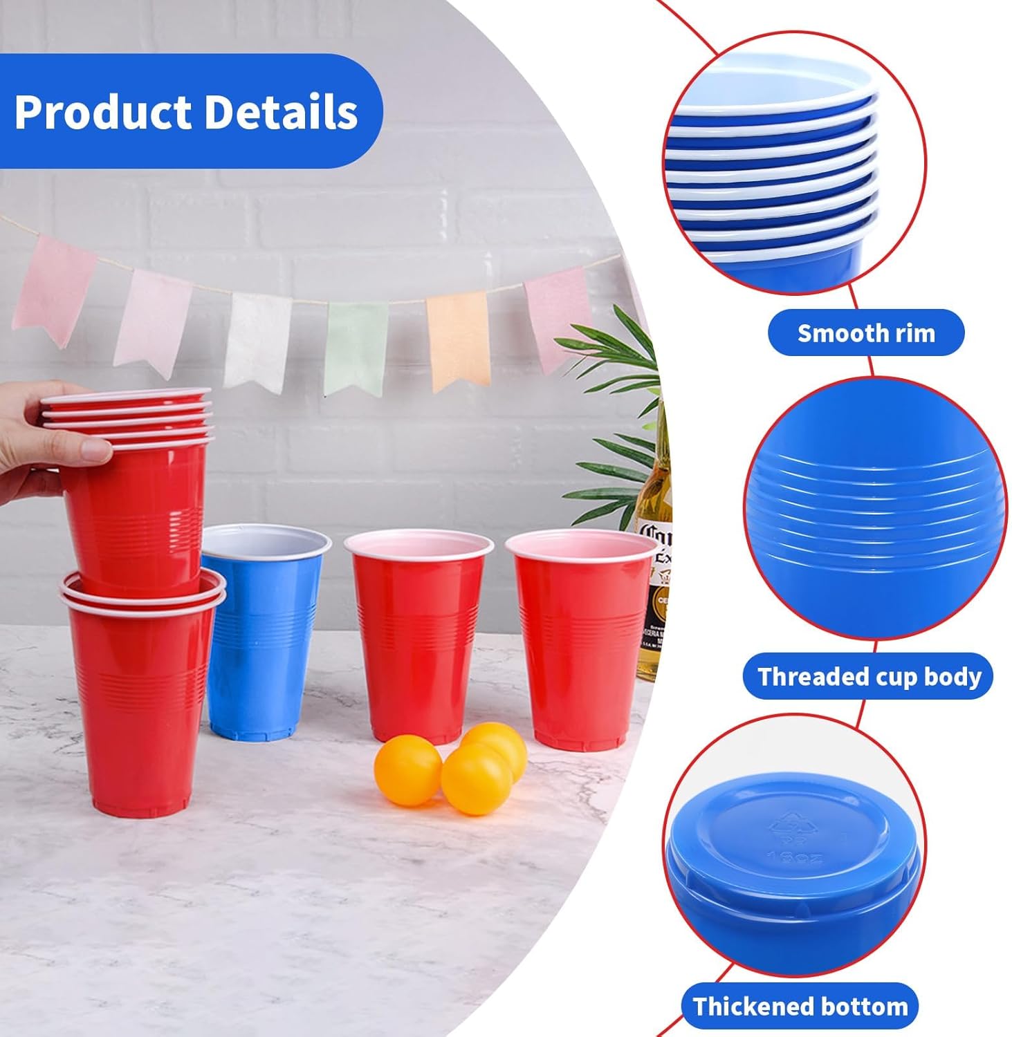 60 шт. пластиковые чашки для в – обзор и цена Table Tennis Kit